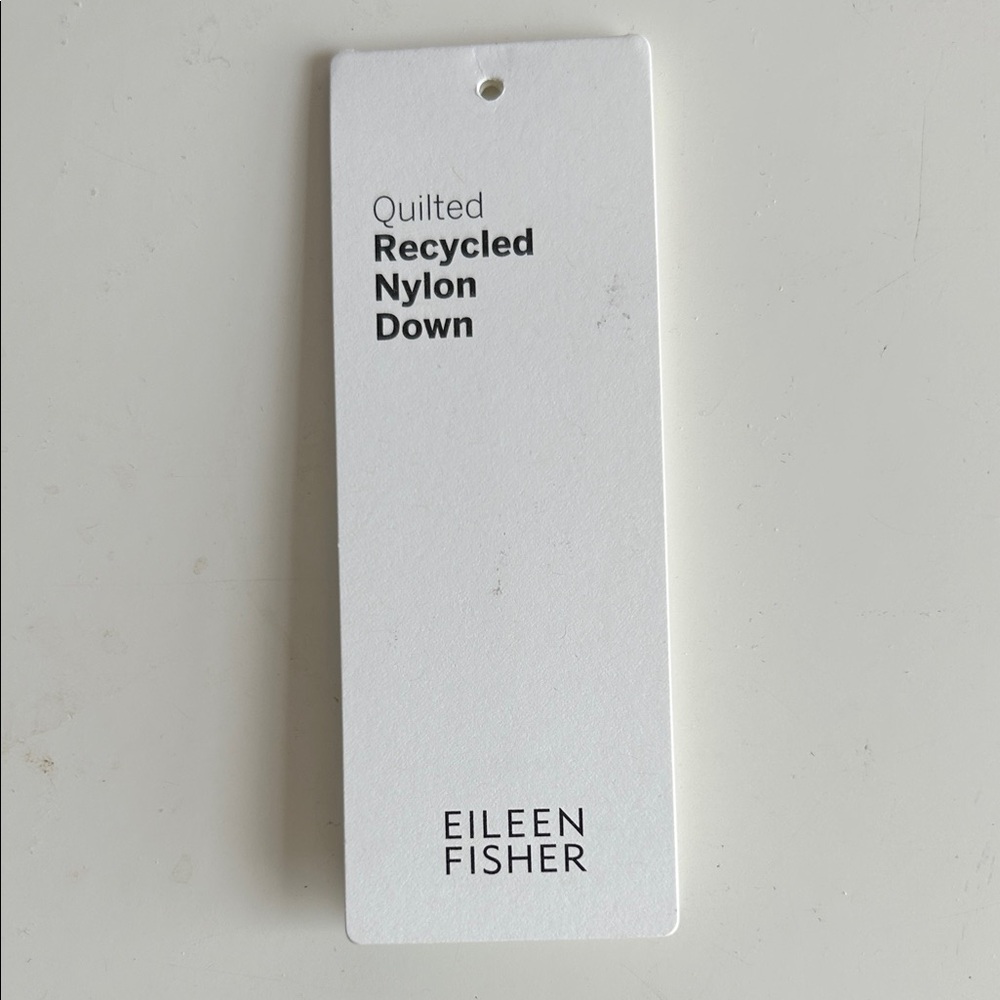 Eileen Fisher Red Lory Puffer Coat Jacket Medium - Picture 6 of 8